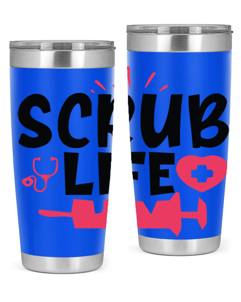 scrub life Style 352#- nurse- tumbler