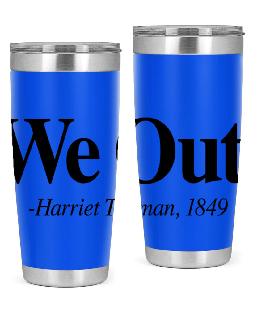 we out harriet tubman 12#- black words phrases- Cotton Tank