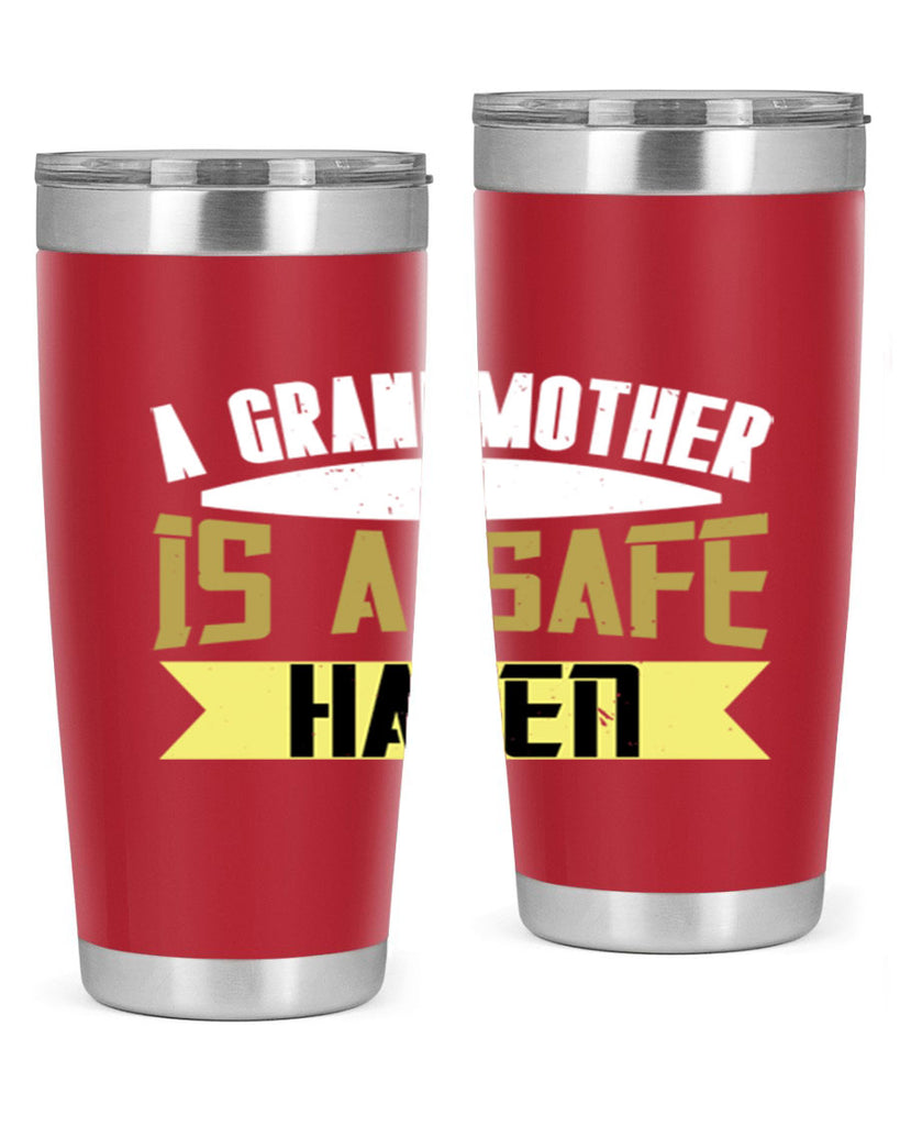 A Grandmother is a safe 41#- grandma - nana- Tumbler