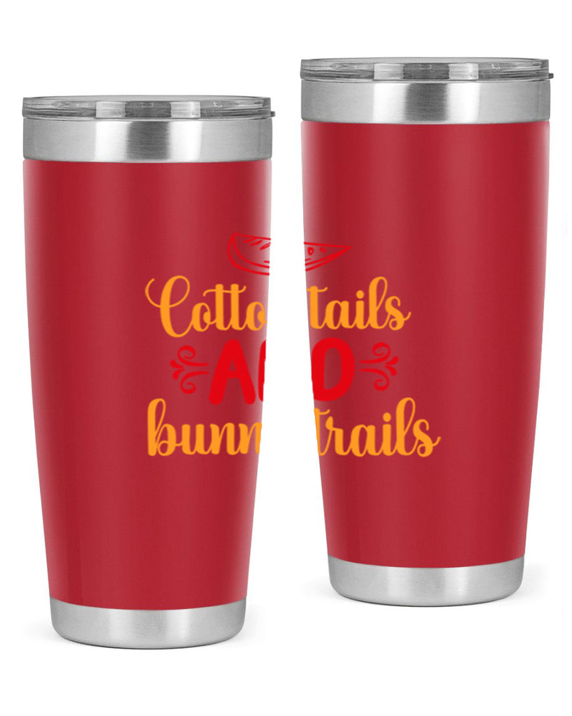 Cotton tails and bunny trails 111#- spring- Tumbler