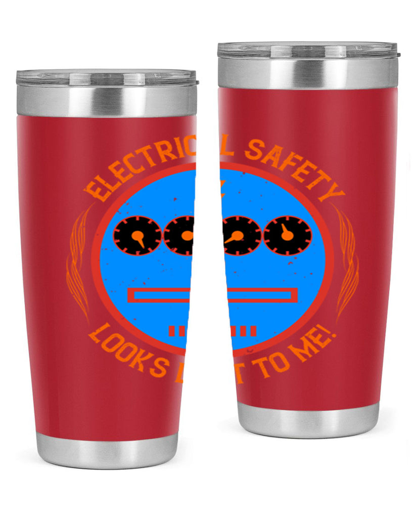 Electrical safety looks legit to me Style 57#- electrician- tumbler