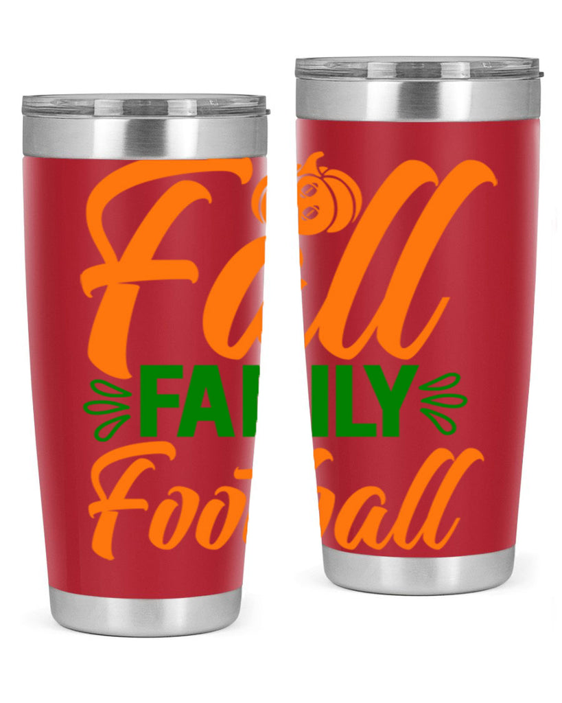 Fall Family Football 98#- fall- Tumbler