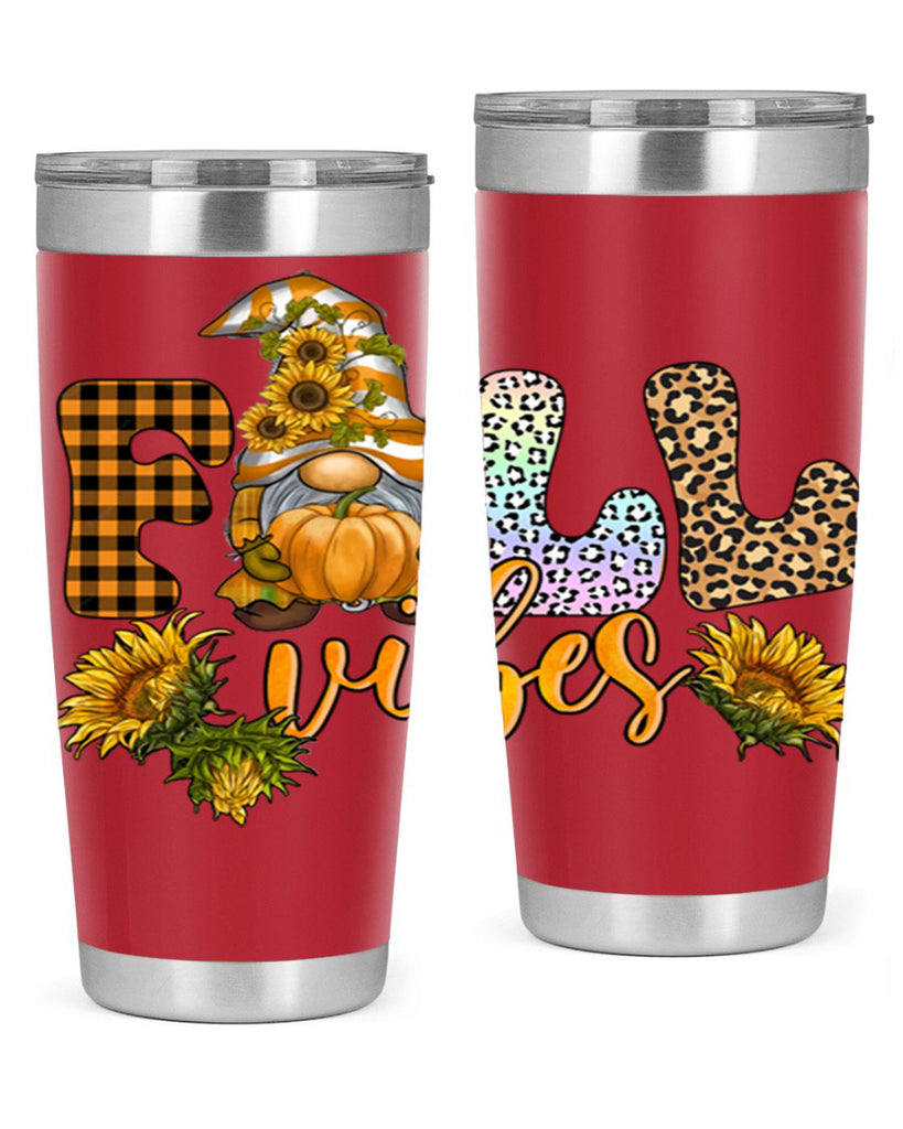 FallVibesFallGnome 164#- fall- Tumbler
