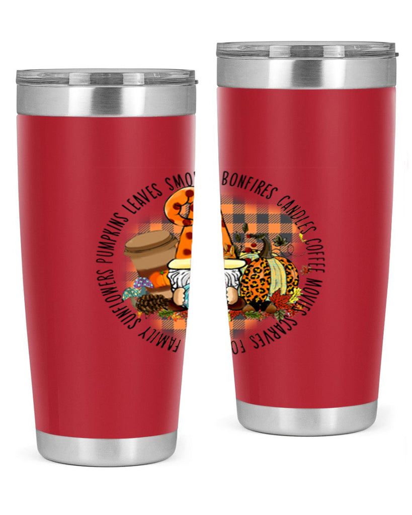 FallVibesGnome 165#- fall- Tumbler