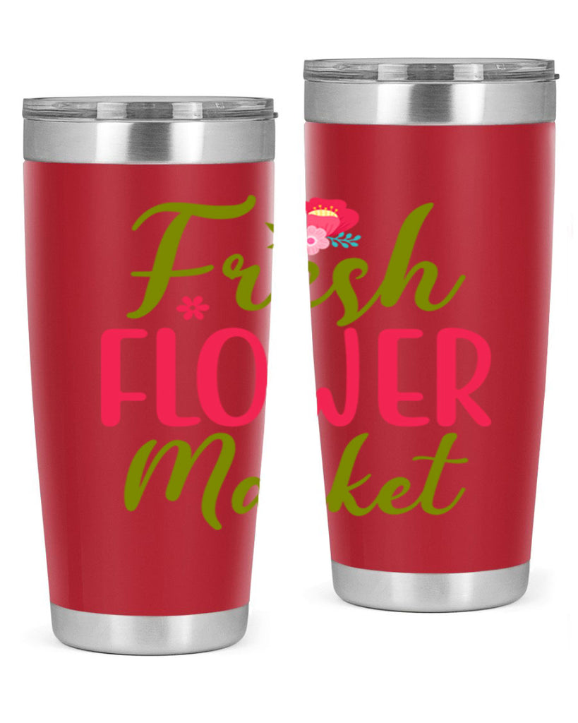 Fresh Flower Market 144#- spring- Tumbler