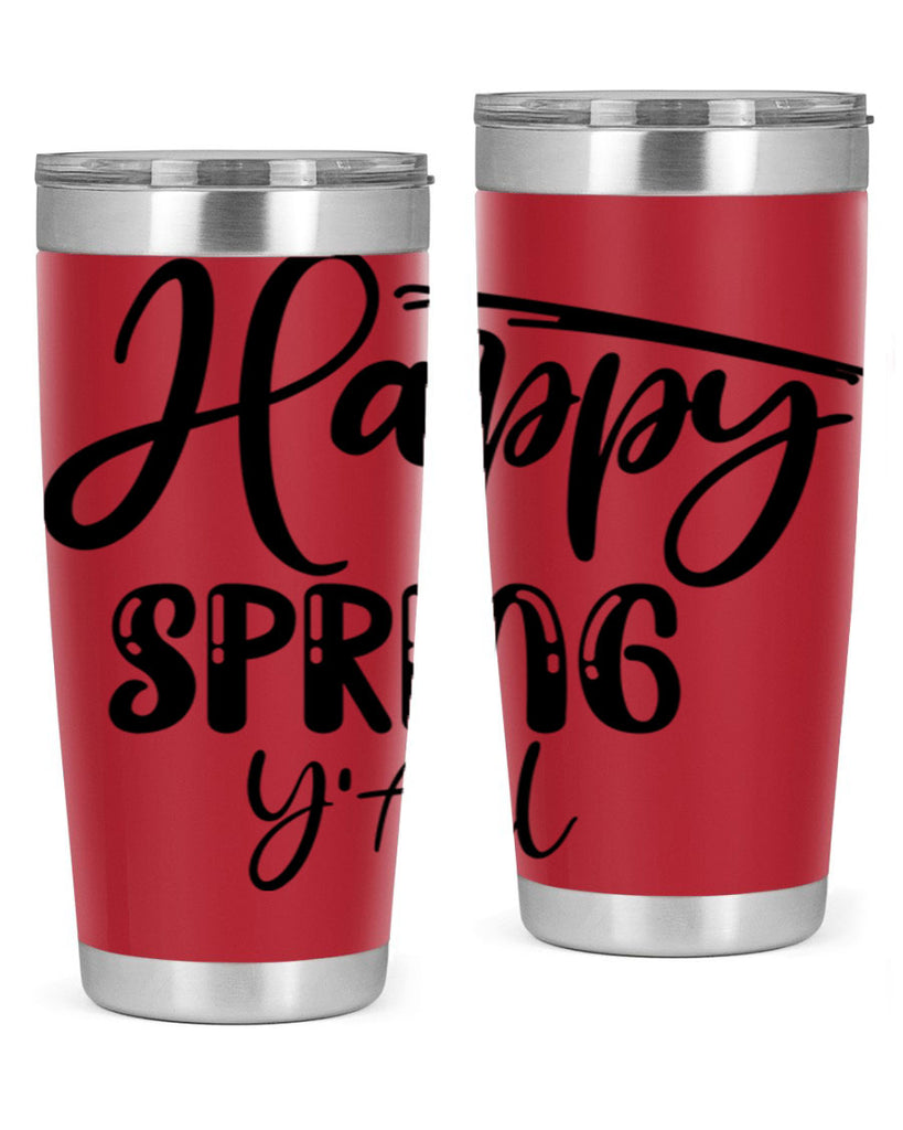 HAPPY SPRING YALL  179#- spring- Tumbler