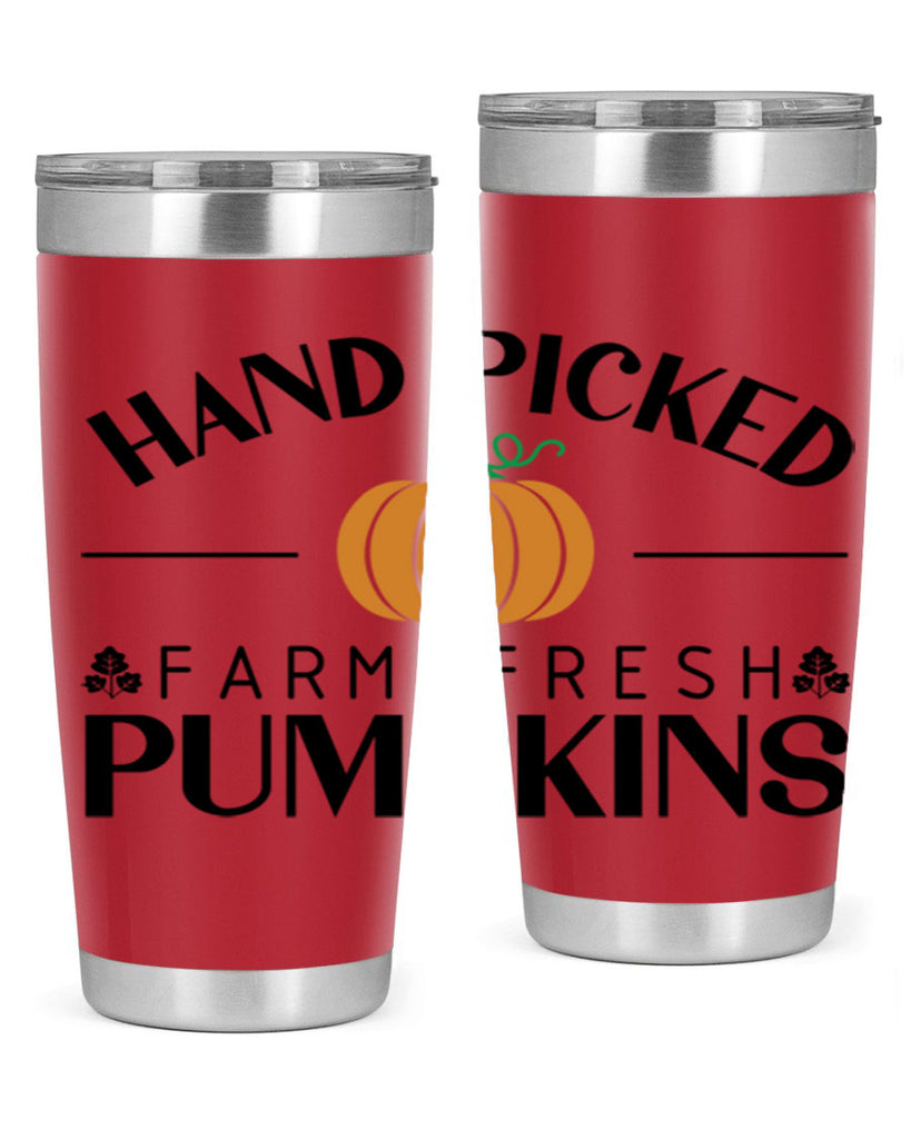 Hand Picked Farm Fresh Pumpkins 215#- fall- Tumbler