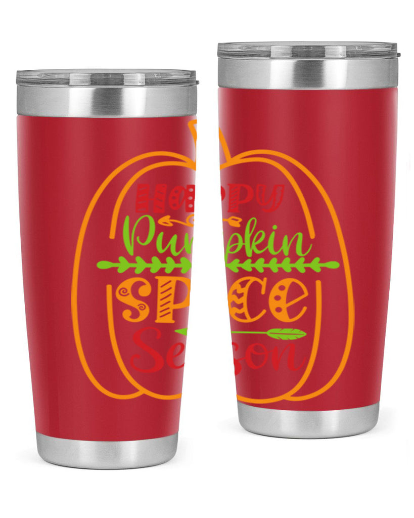 Happy Pumpkin Spice Season 243#- fall- Tumbler