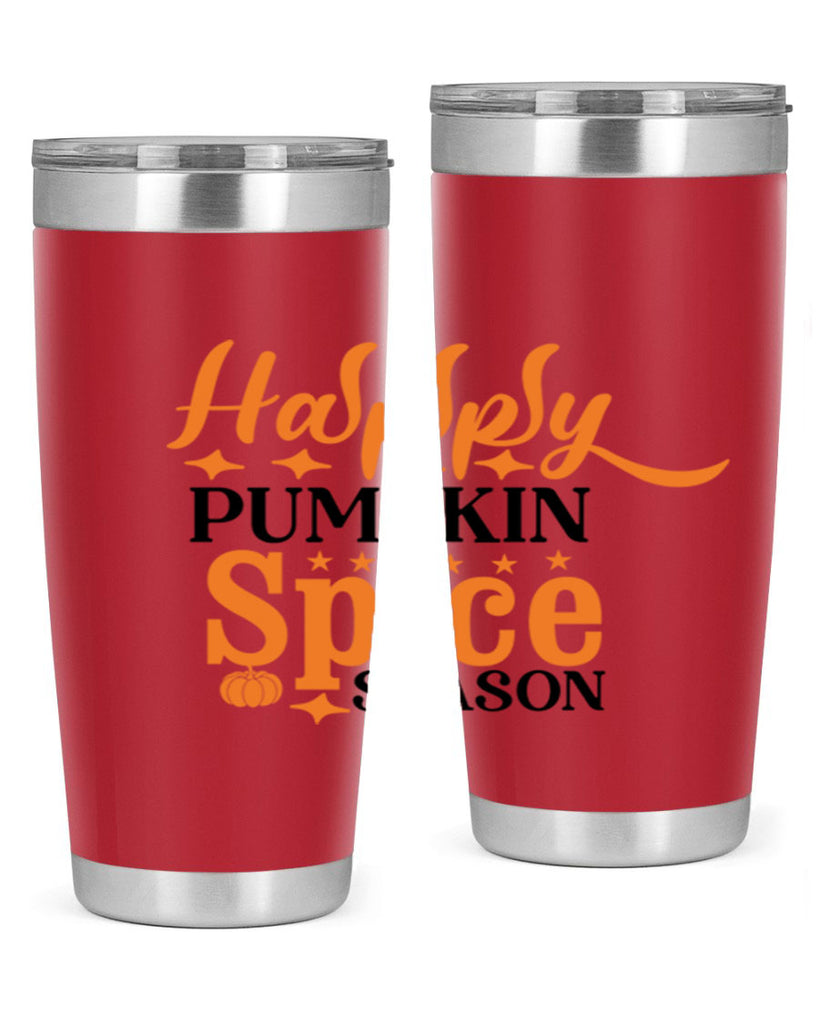 Happy Pumpkin Spice Season 245#- fall- Tumbler