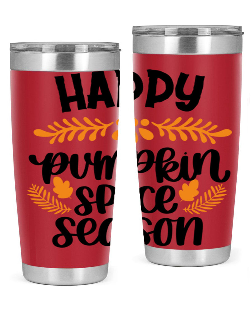 Happy Pumpkin Spice Season 492#- fall- Tumbler
