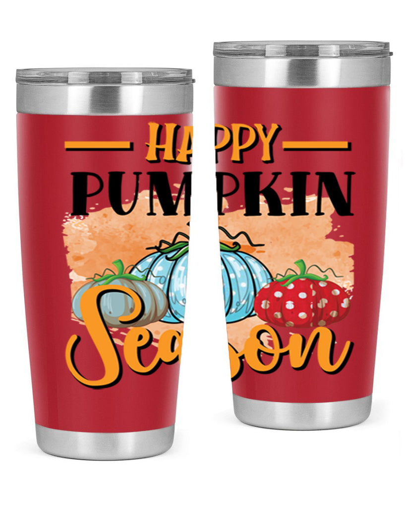 Happy pumpkin season 240#- fall- Tumbler
