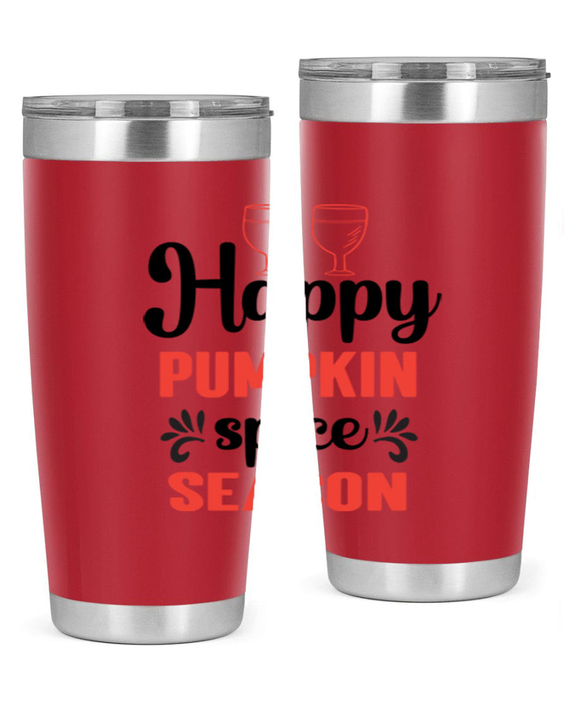 Happy pumpkin spice season 244#- fall- Tumbler
