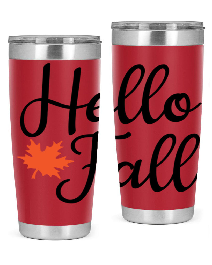 Hello Fall 274#- fall- Tumbler