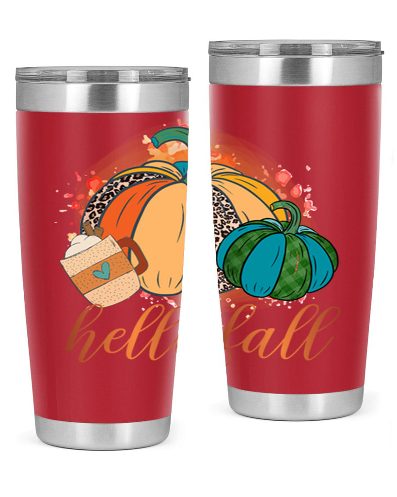 Hello Fall 282#- fall- Tumbler
