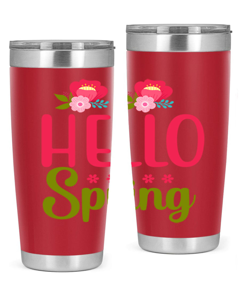 Hello Spring 186#- spring- Tumbler