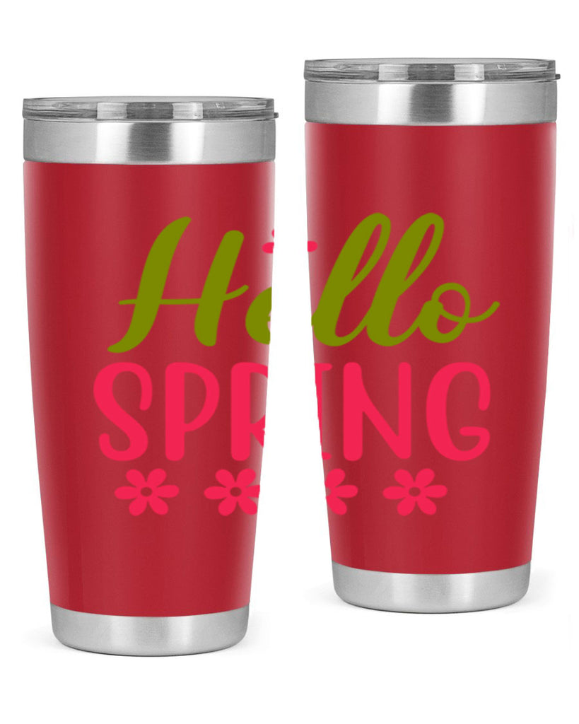 Hello Spring 213#- spring- Tumbler