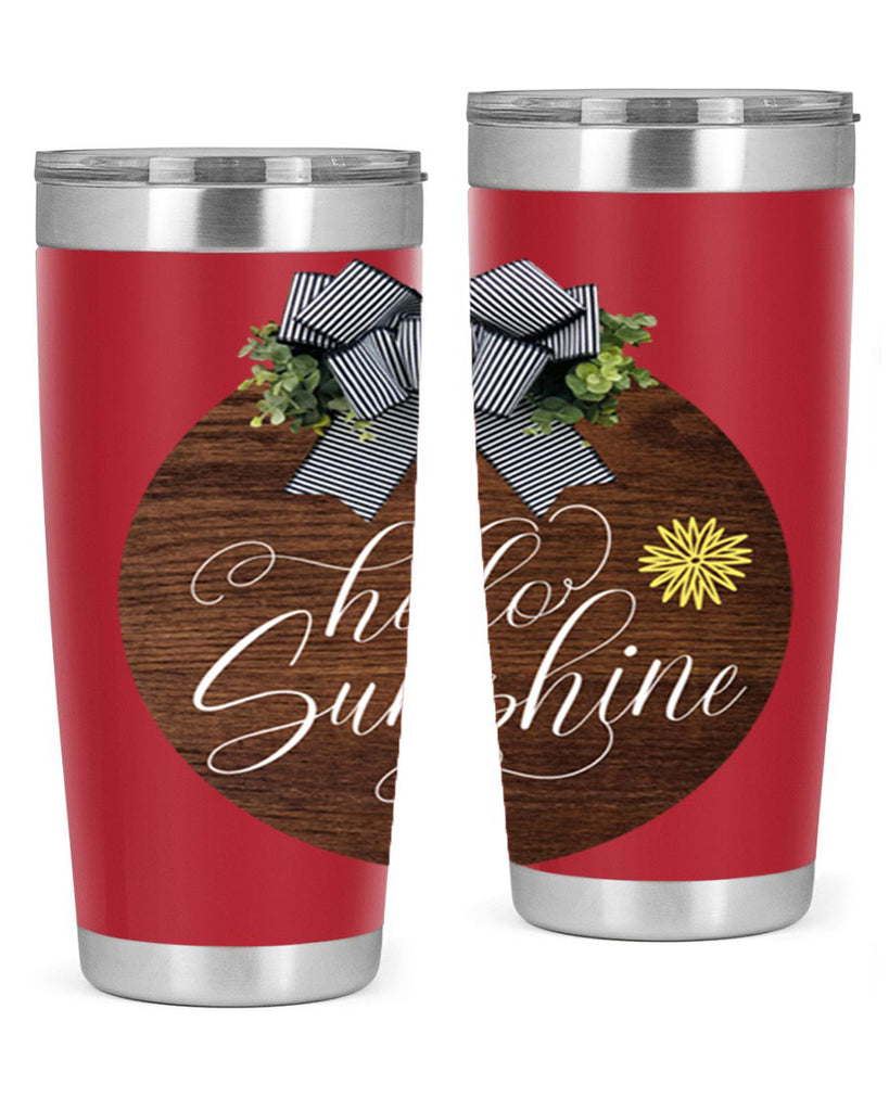 Hello Spring Lettering Mockup200#- spring- Tumbler