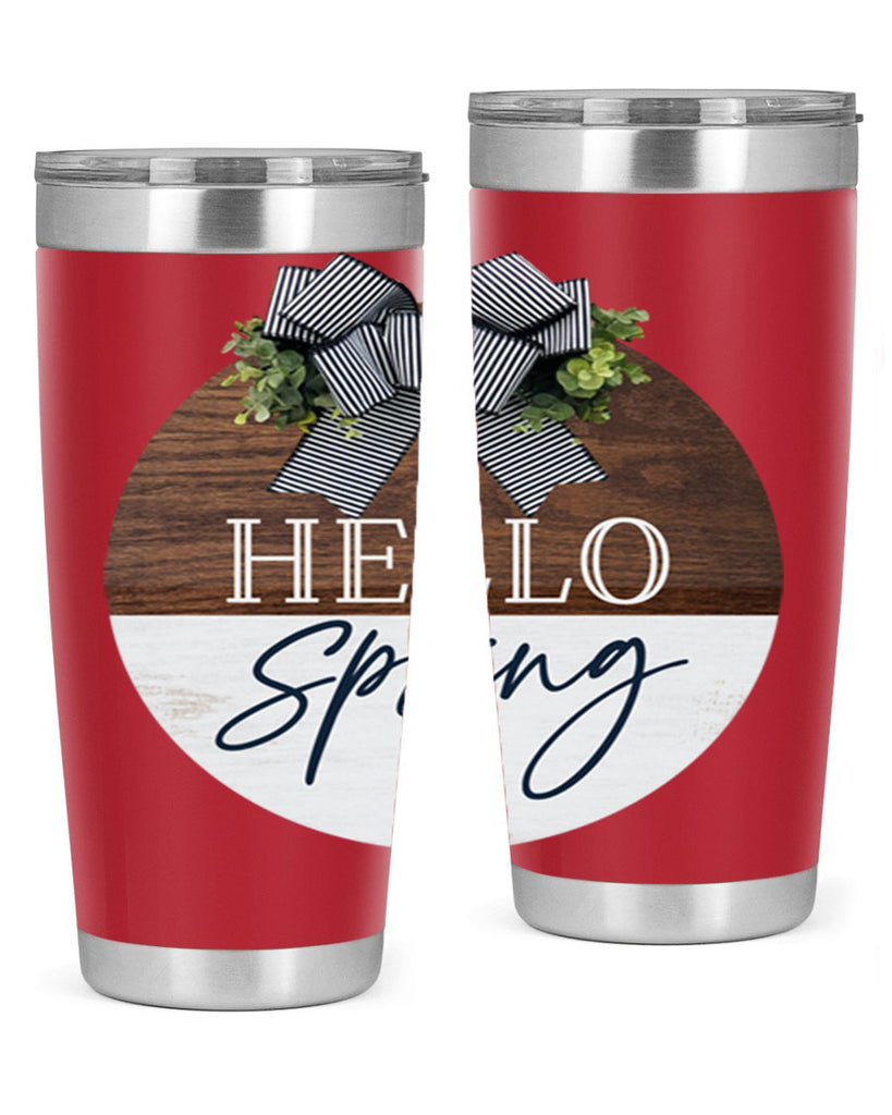 Hello Spring basic Mockup187#- spring- Tumbler
