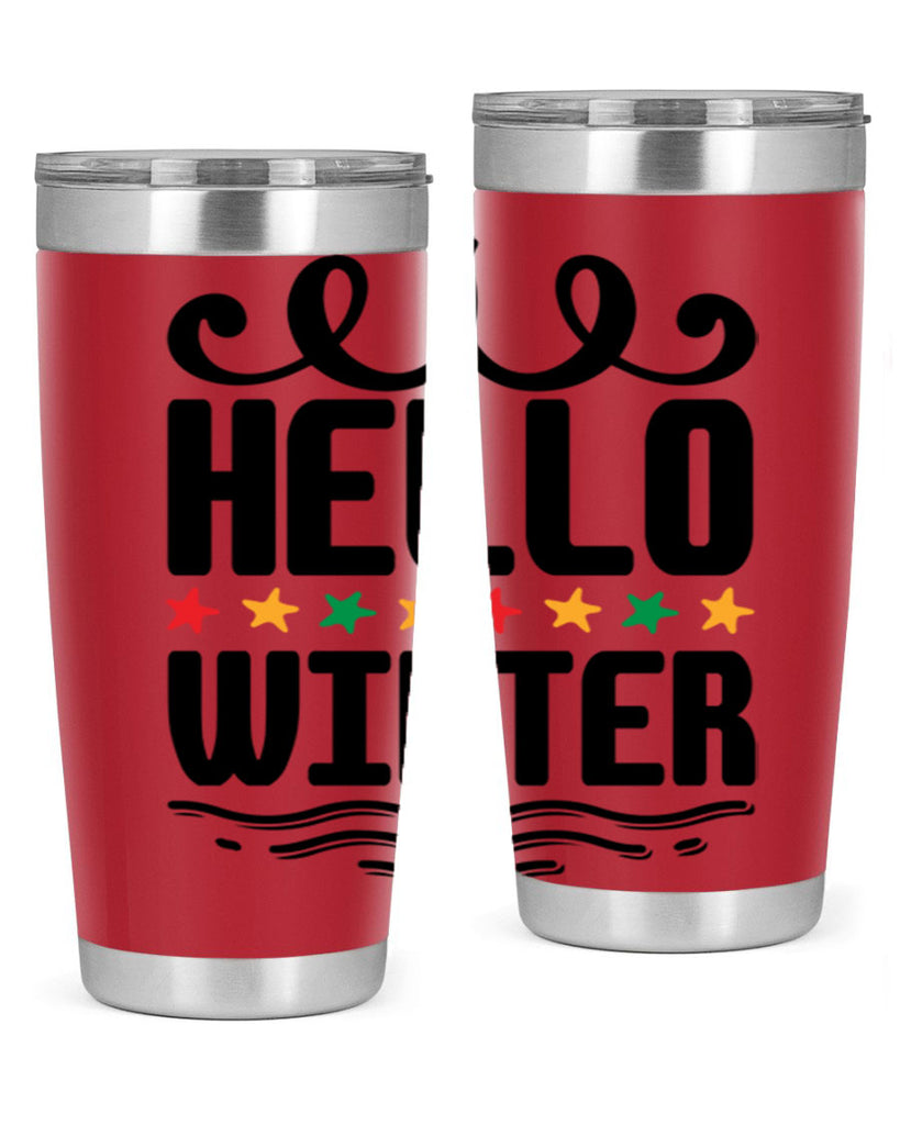 Hello Winter 185#- winter- Tumbler