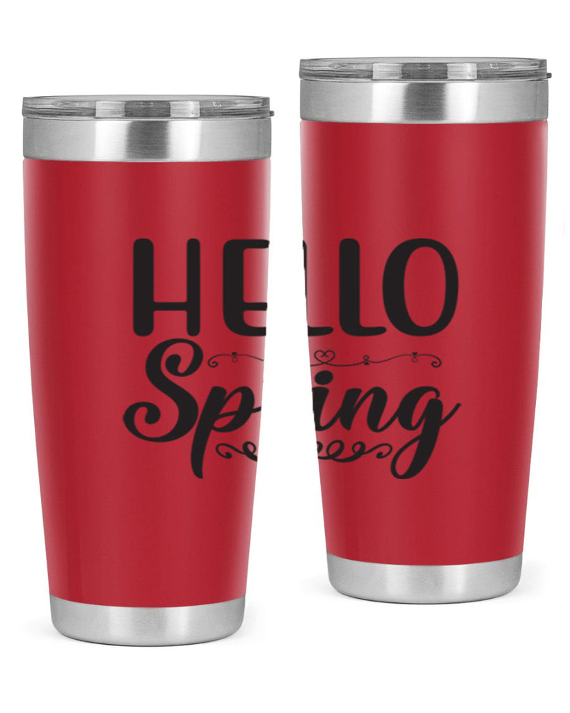 Hello spring 185#- spring- Tumbler