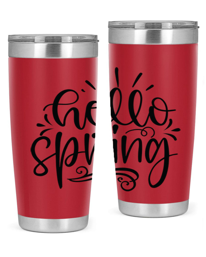 Hello spring 3#- spring- Tumbler