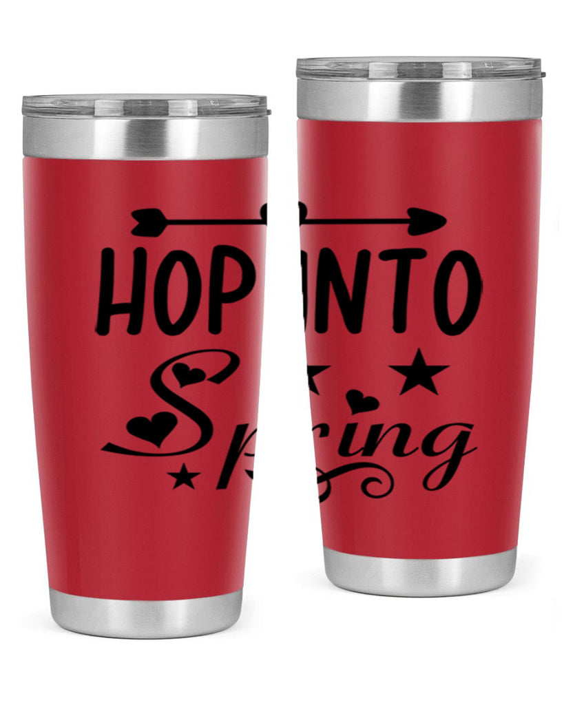 Hop into Spring 249#- spring- Tumbler