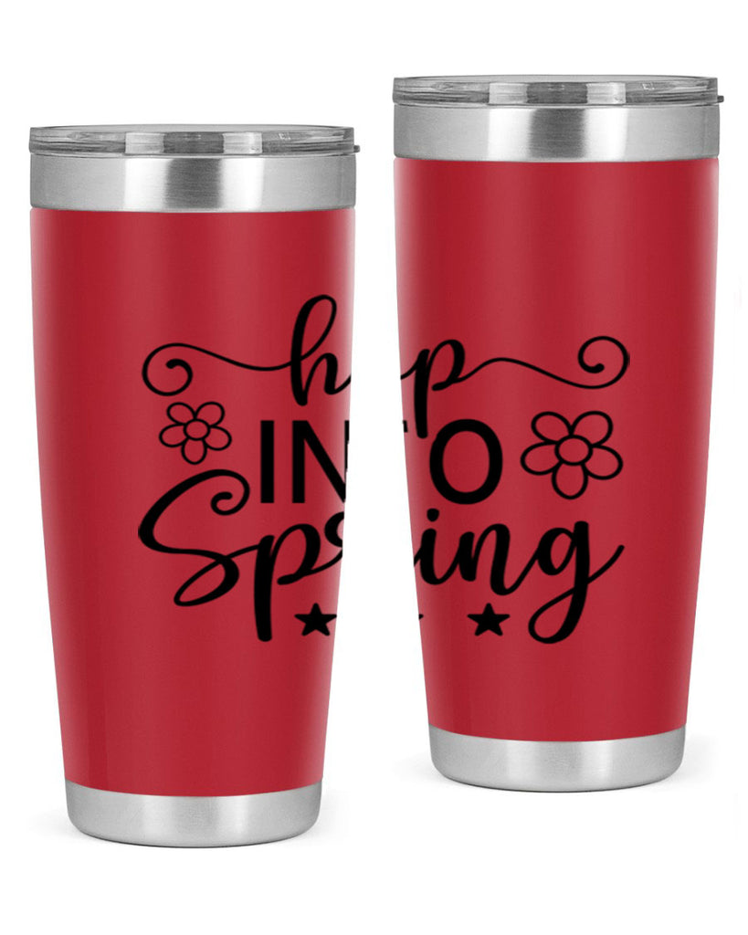 Hop into spring  252#- spring- Tumbler