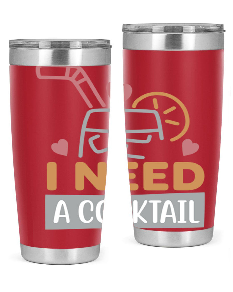 I Need A Cocktail 107#- fashion- Cotton Tank