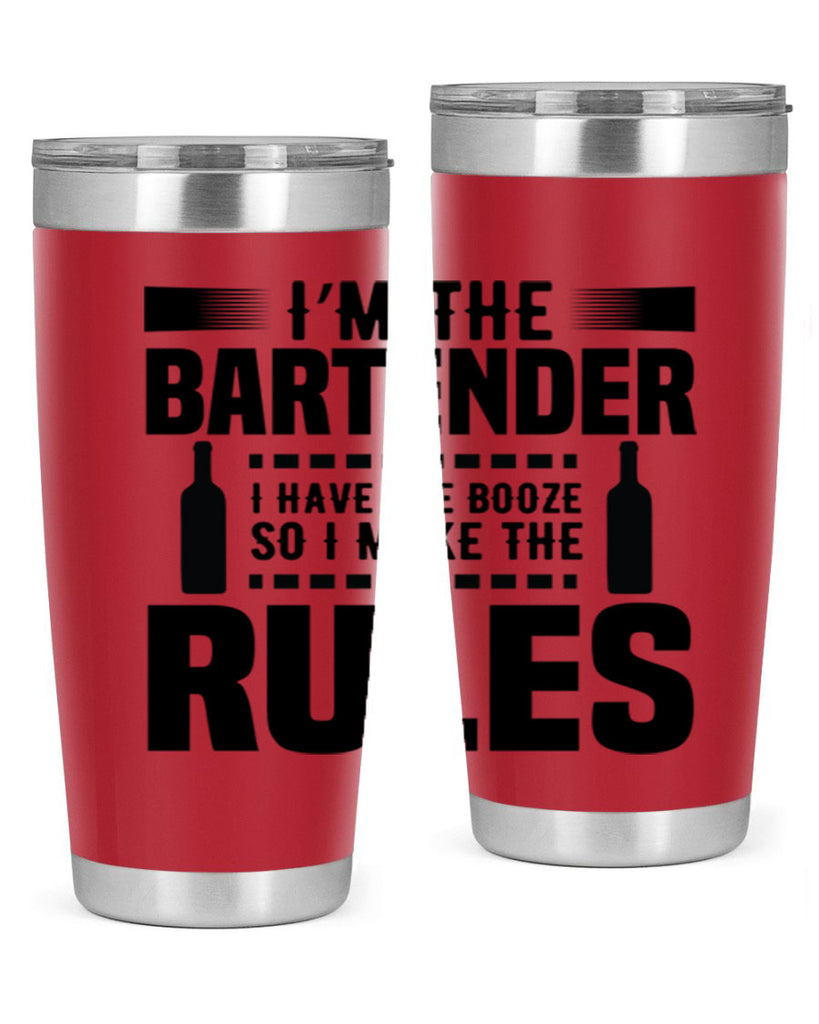 I am the Bartender Style 2#- bartender- tumbler