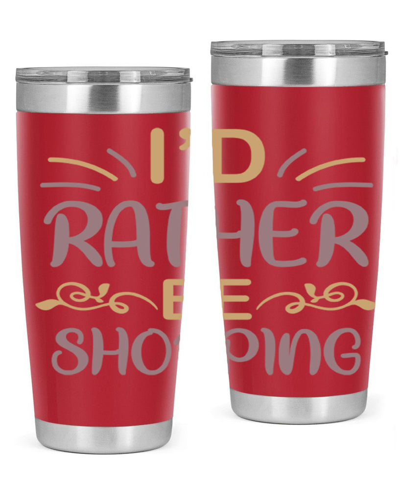 Id Rather Be Shopping 109#- fashion- Cotton Tank