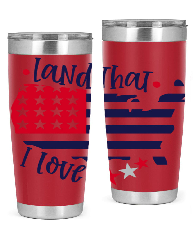 Land That I Love Style 158#- Fourt Of July- Tumbler