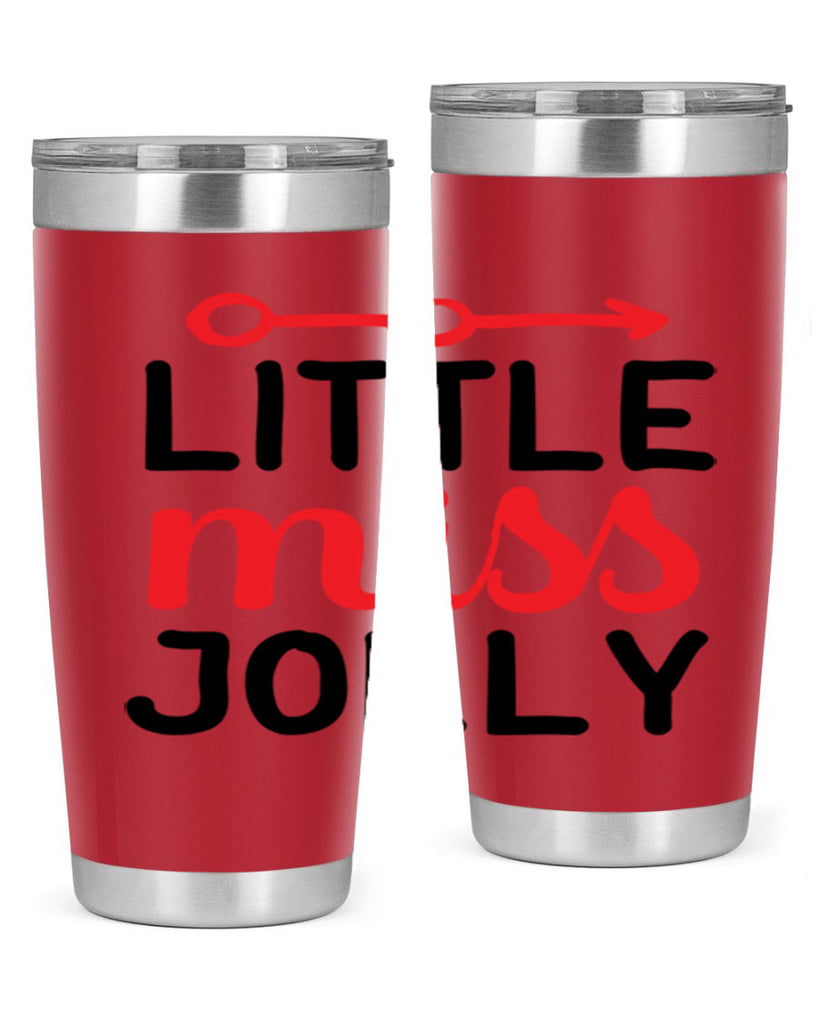 Little miss jolly 306#- winter- Tumbler