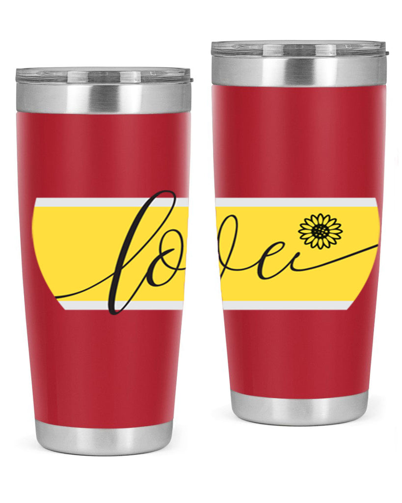 Love and daisy327#- spring- Tumbler