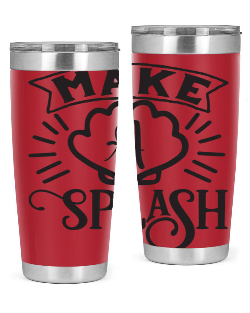 Make a splash 312#- mermaid- Tumbler