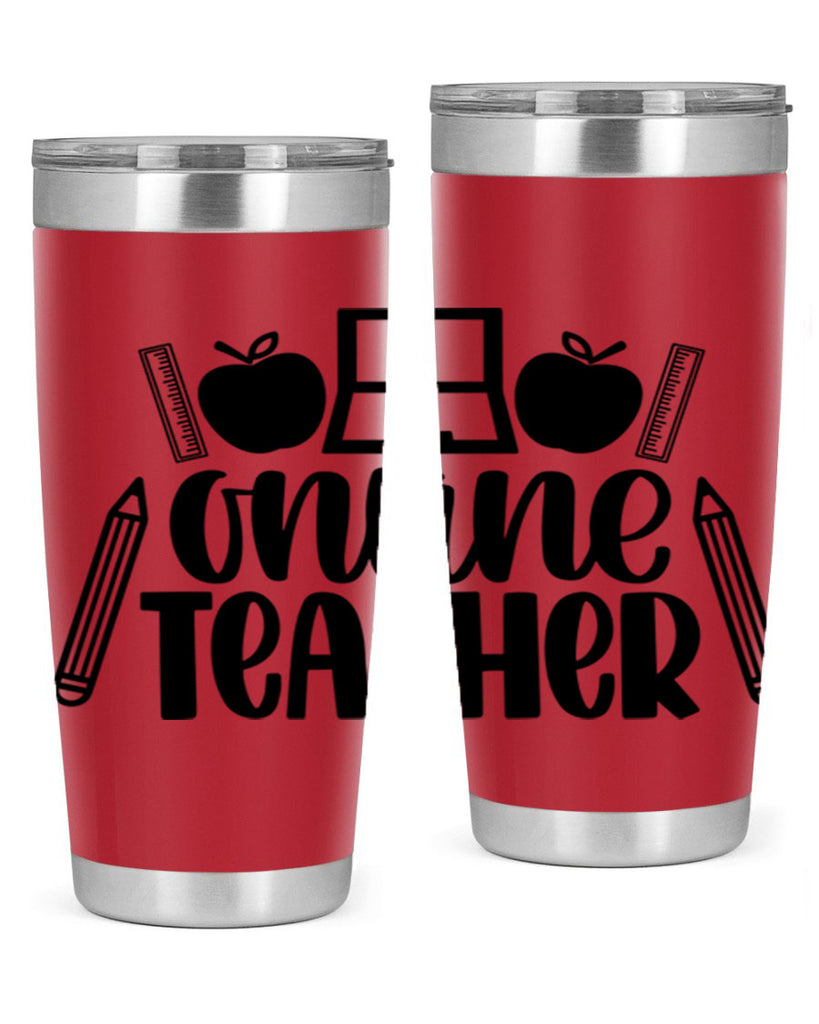 Online Teacher Style 61#- teacher- tumbler