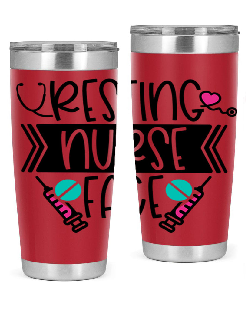 Resting Nurse Face Style Style 58#- nurse- tumbler