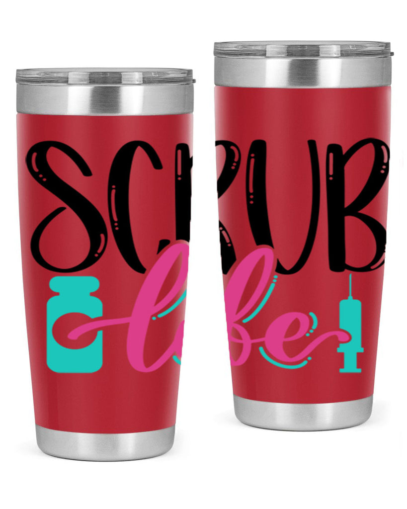 Scrub Life Style Style 46#- nurse- tumbler