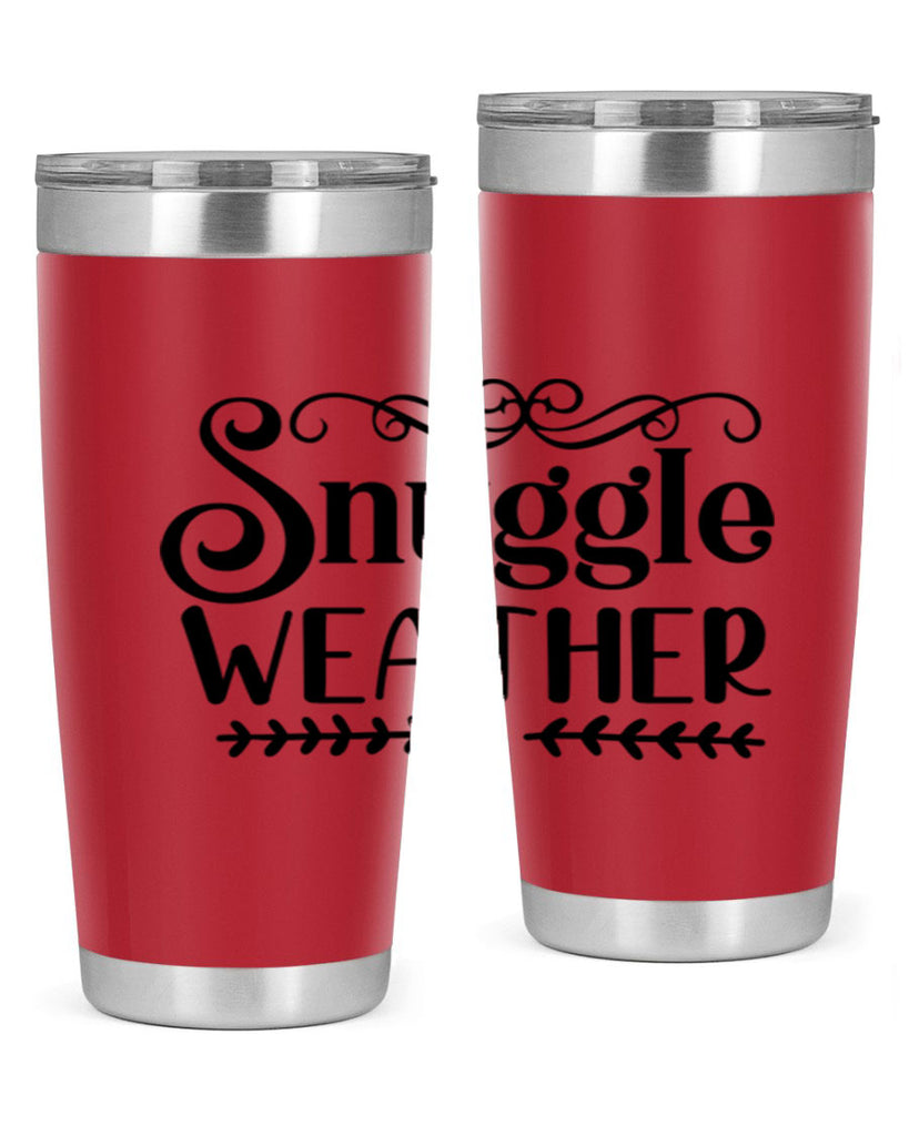 Snuggle Weather 387#- winter- Tumbler