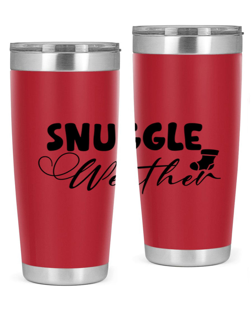 Snuggle Weather 389#- winter- Tumbler