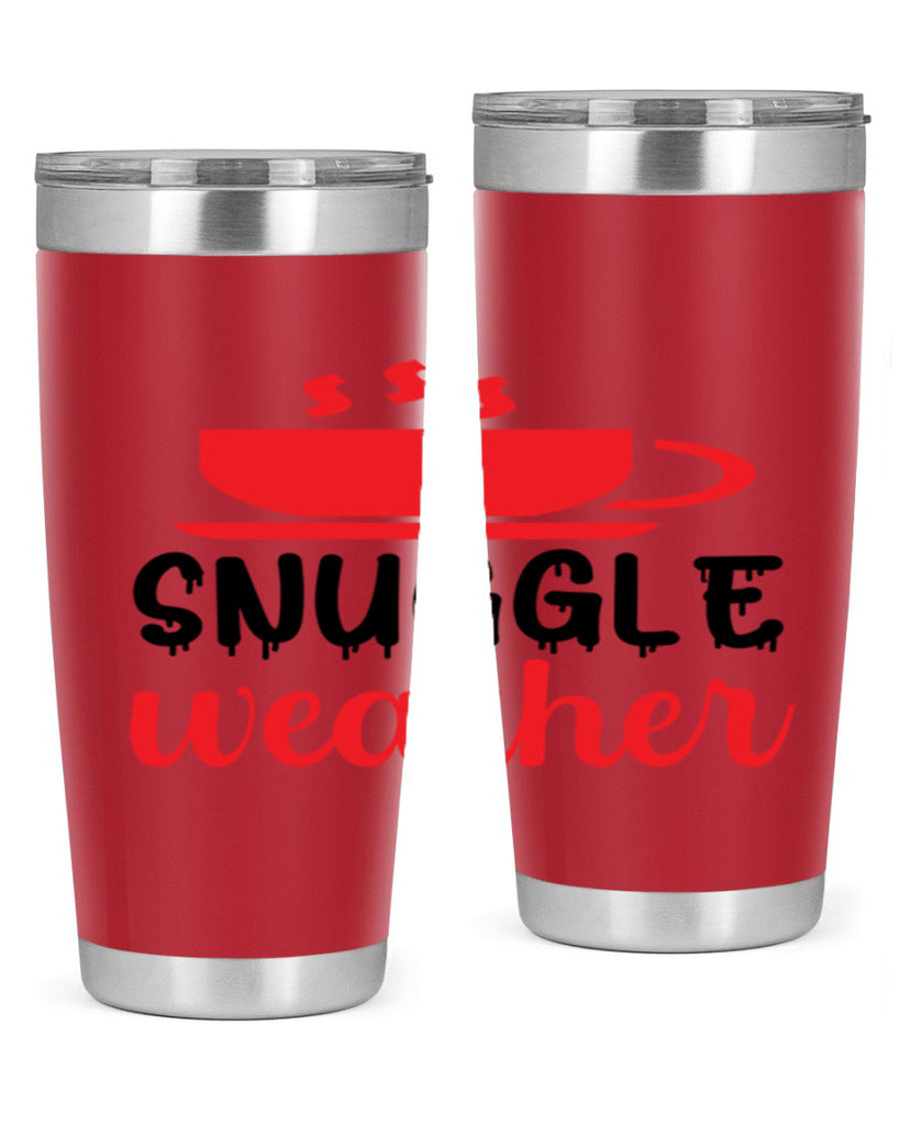Snuggle weather 386#- winter- Tumbler