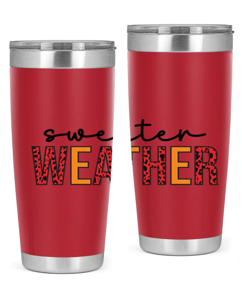 Sweater Weather 587#- fall- Tumbler