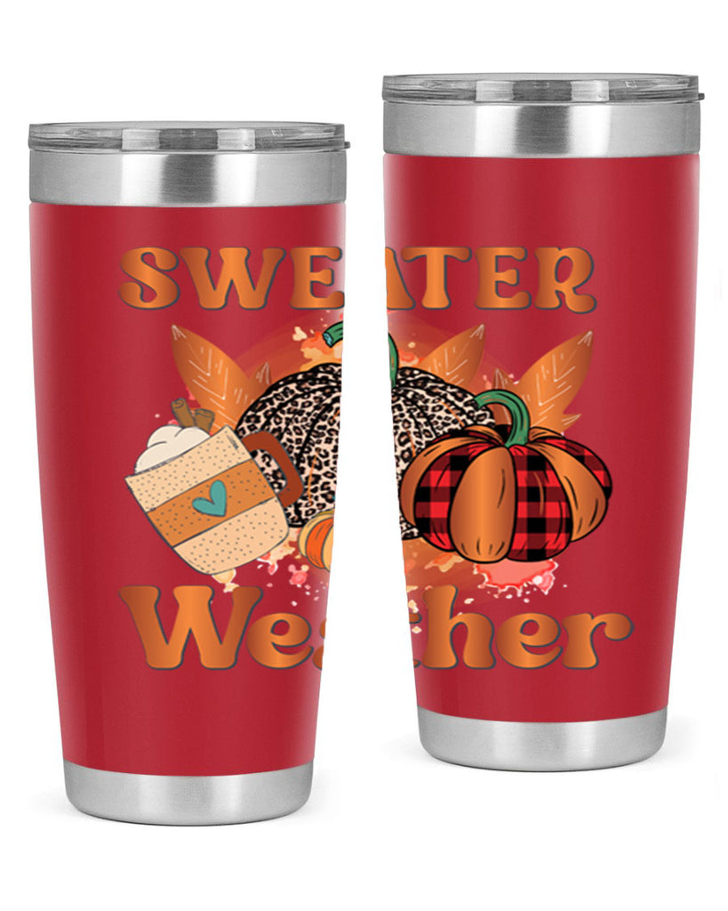 Sweater Weather 589#- fall- Tumbler