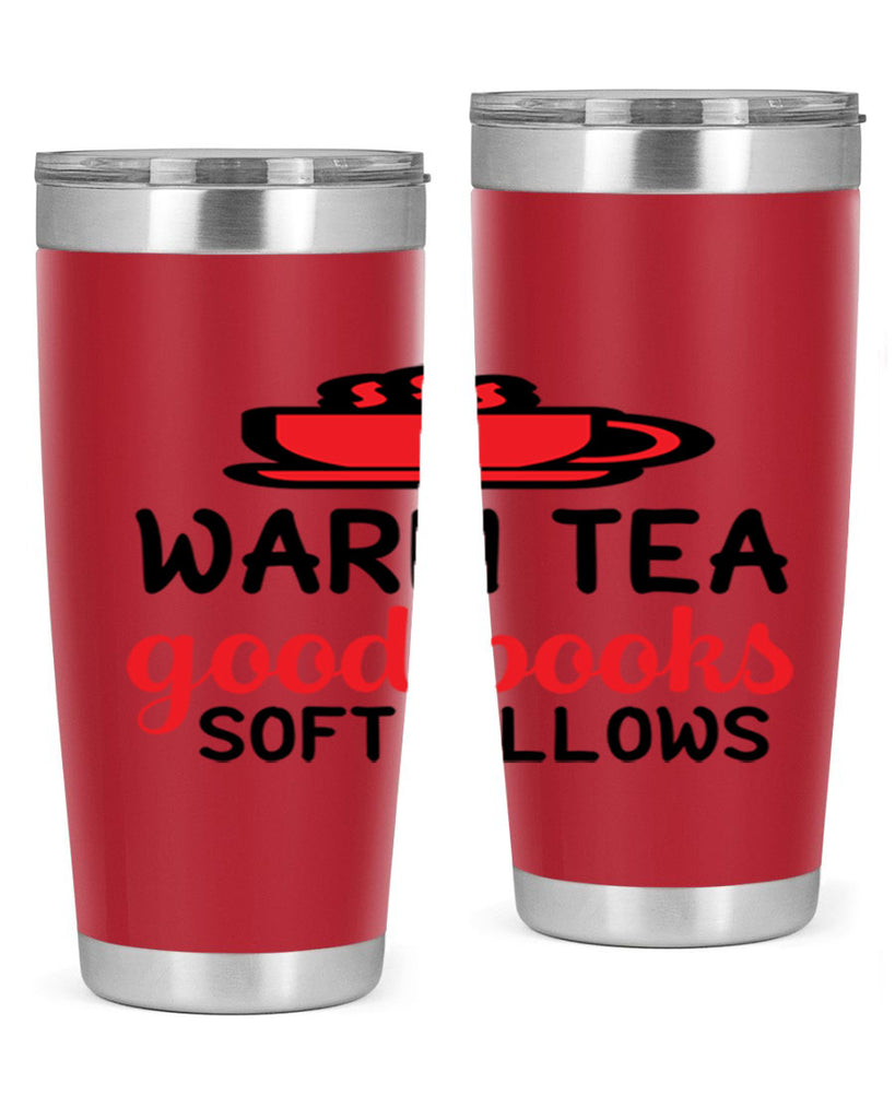 Warm tea good books soft pillows 448#- winter- Tumbler