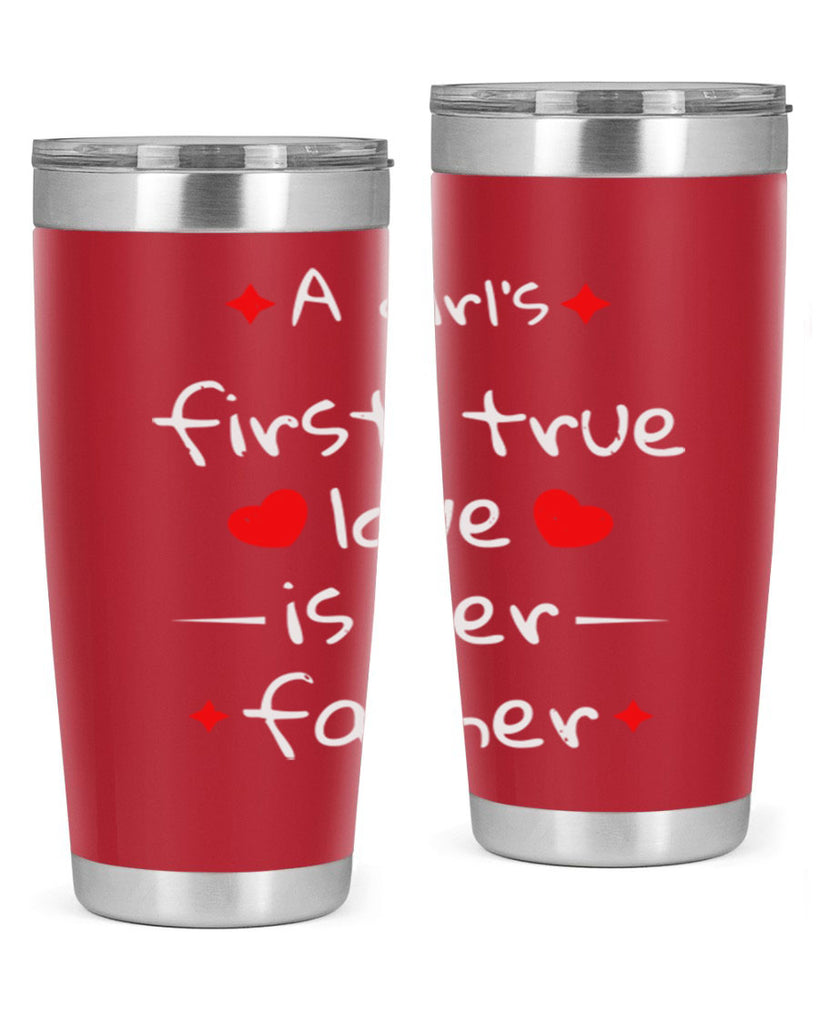 a girl’s first true 116#- fathers day- Tumbler