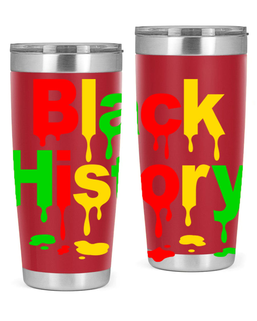 black history drip 241#- black words phrases- Cotton Tank