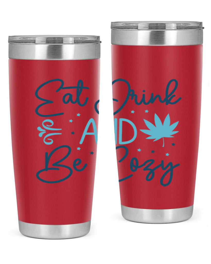 eat drink and be cozy 98#- winter- Tumbler