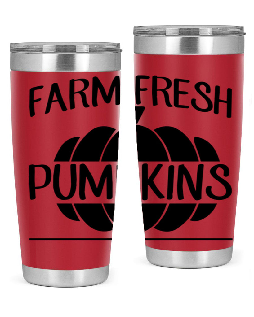 farm fresh pumpkins 173#- fall- Tumbler
