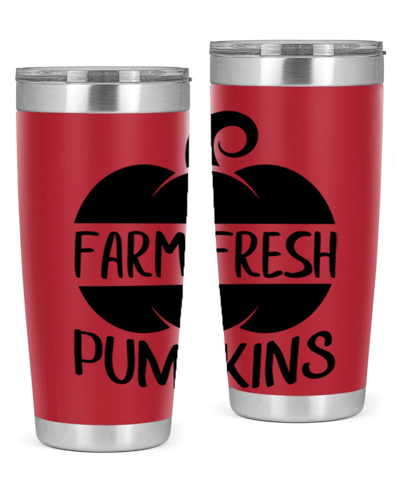 farm fresh pumpkins 174#- fall- Tumbler