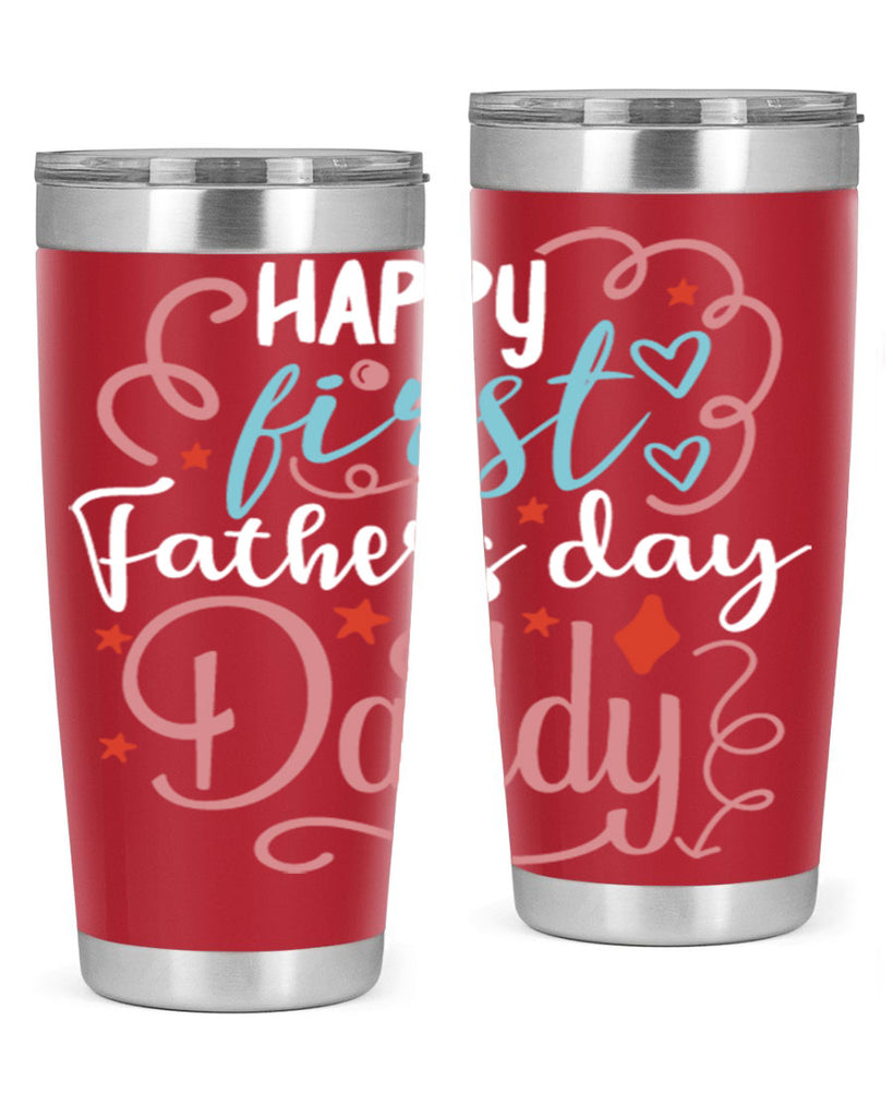 happy first fathers day daddy 90#- fathers day- Tumbler