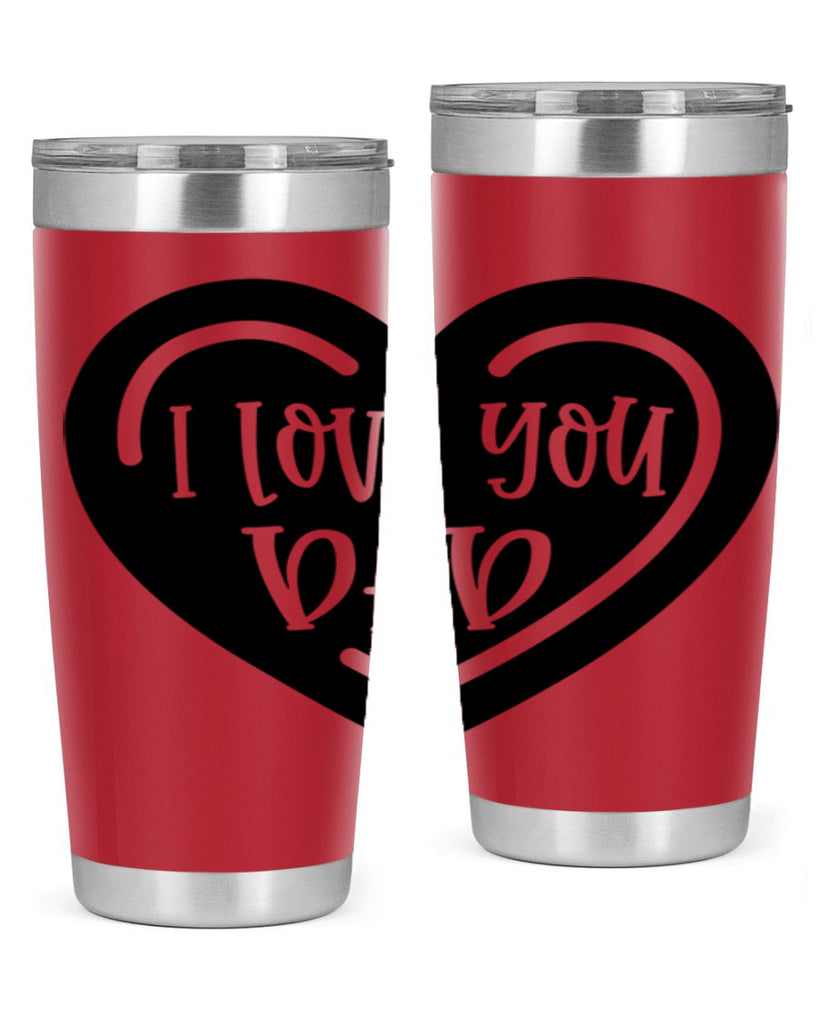 i love you dad 41#- fathers day- Tumbler